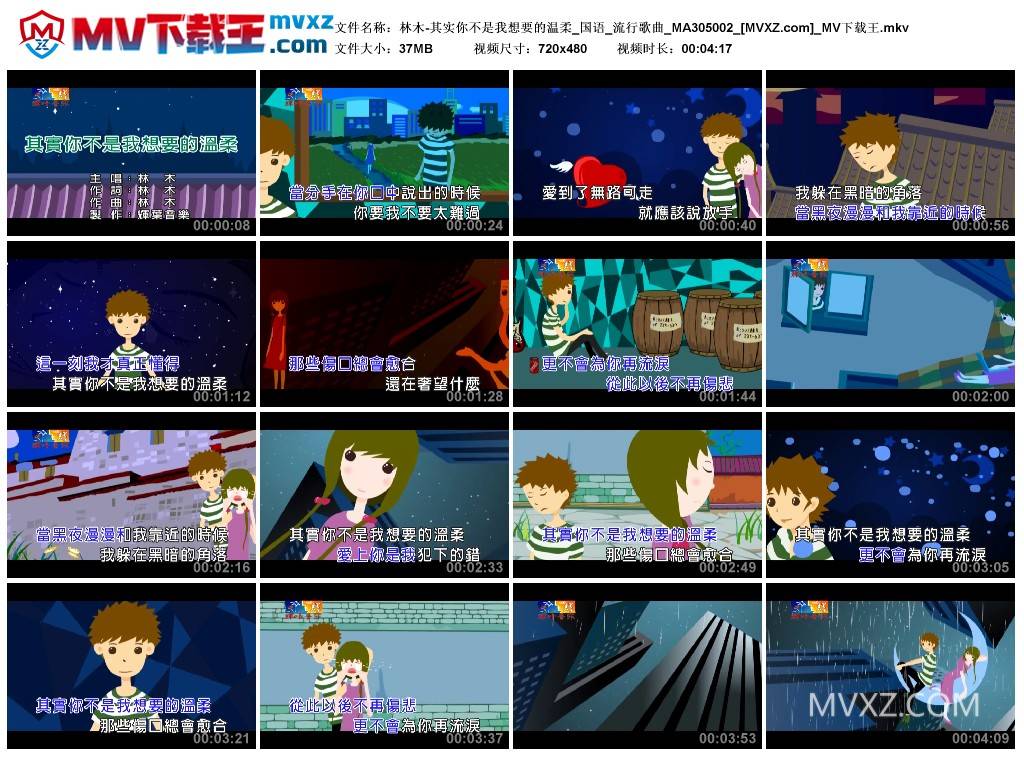 林木-其实你不是我想要的温柔_国语_流行歌曲_MA305002